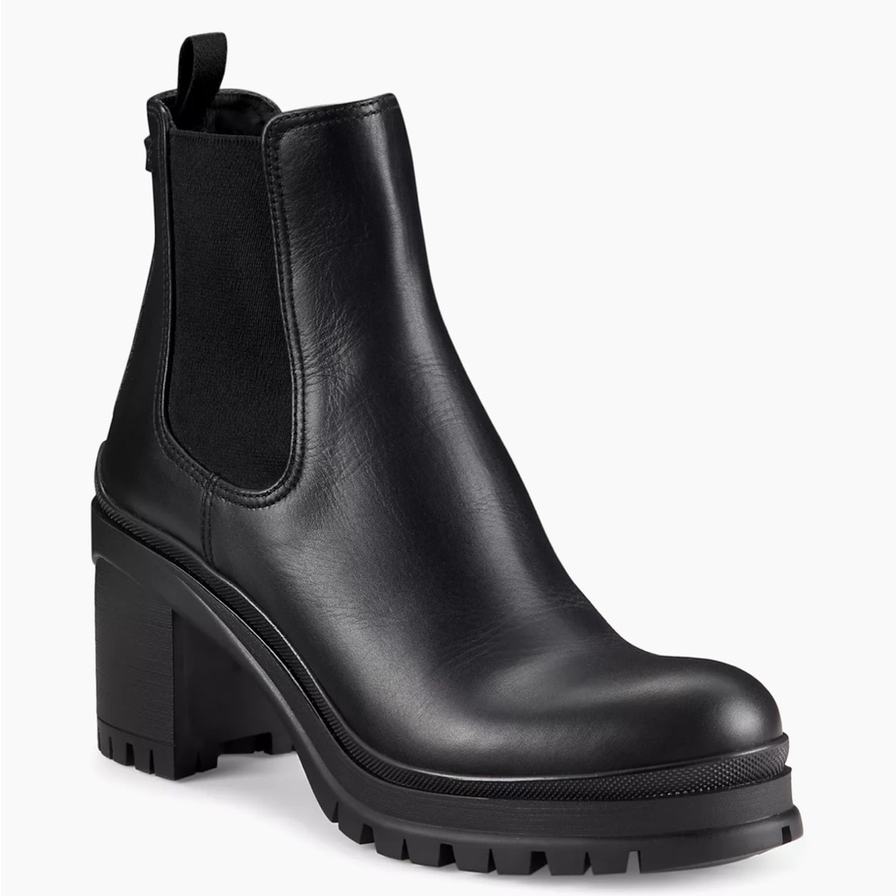Prada Lug Sole Chelsea Boots